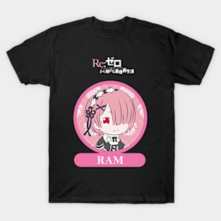 RE ZERO: RAM CHIBI T-Shirt